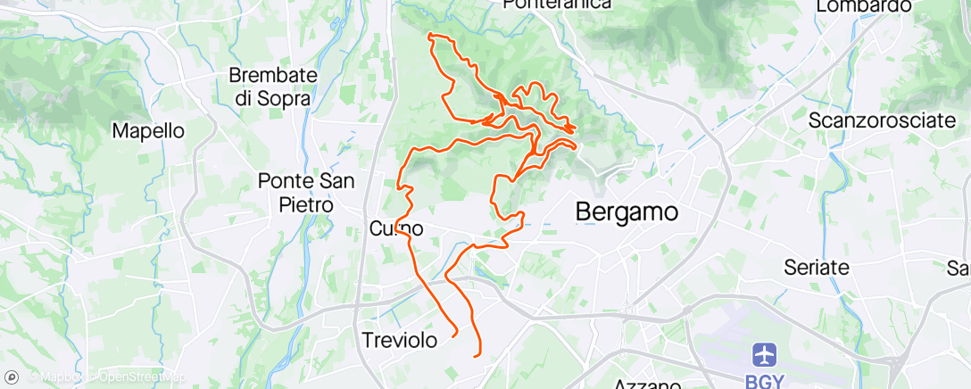 Map of the activity, Fun morning ride