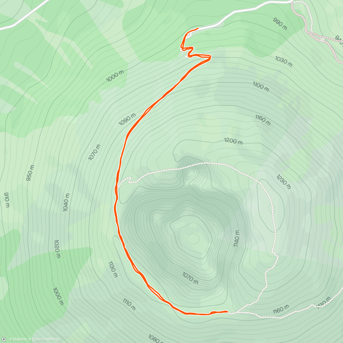 Map of the activity, ⛅ Mount Vesuvius Walk