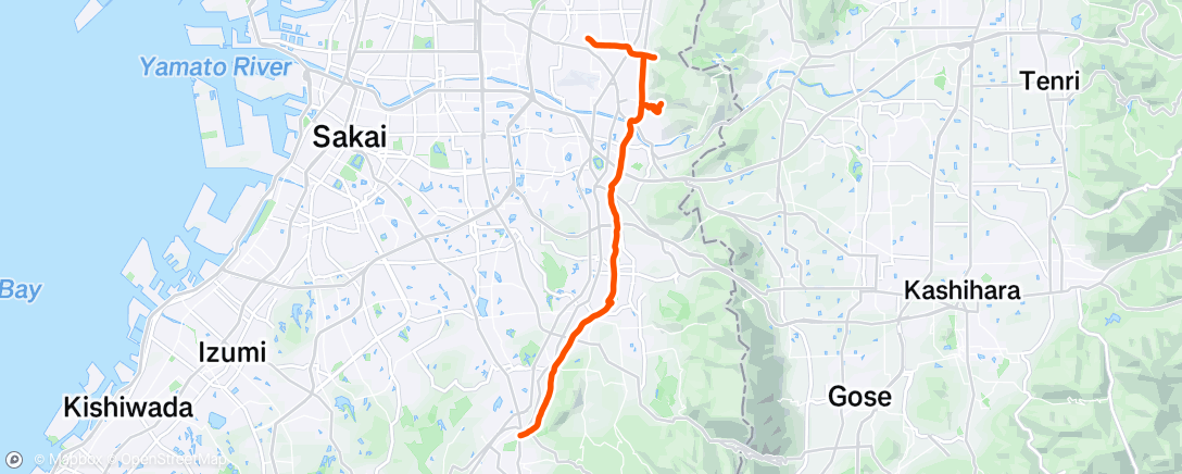 Map of the activity, ｻｲｸﾘﾝｸﾞ