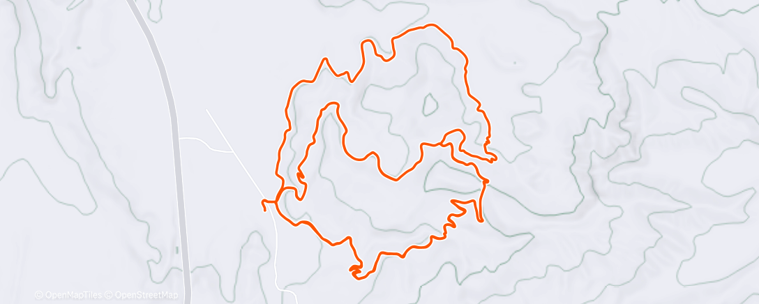 Map of the activity, Mud Springs