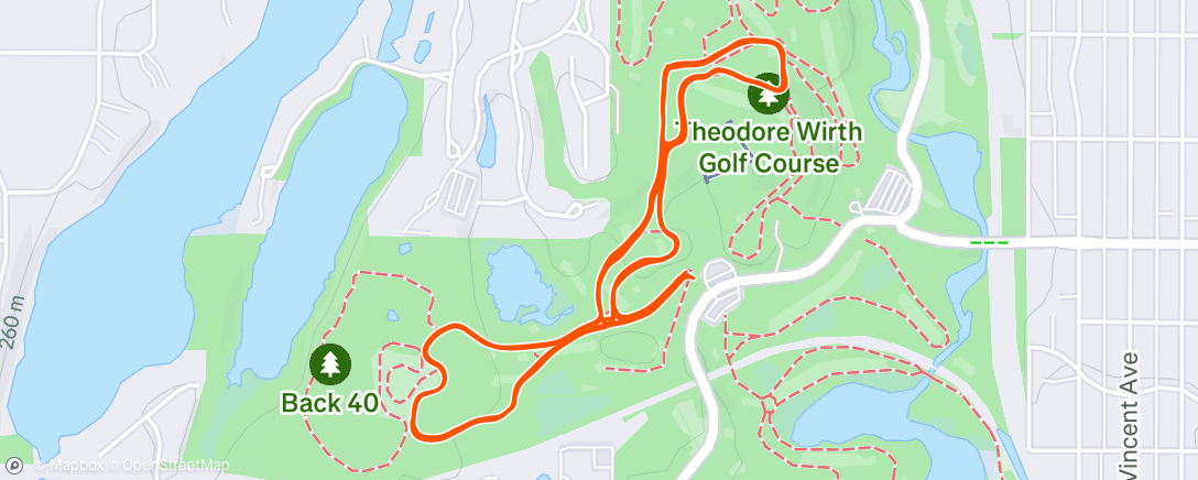 Map of the activity, Intervals for warmth