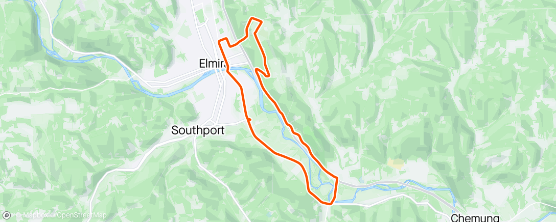 Map of the activity, ☁️ Afternoon Ride
