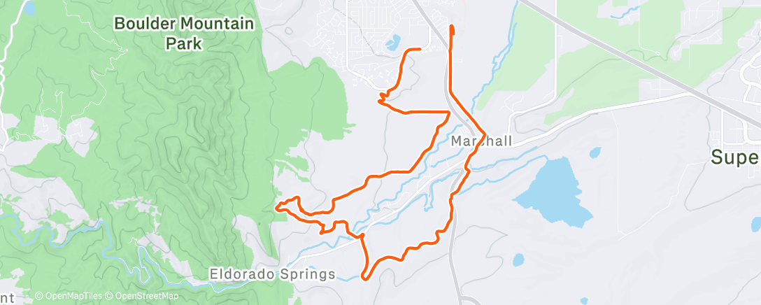 Map of the activity, Sobo rolling