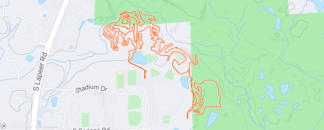 Map of the activity, Hardest crash I've had in a while.