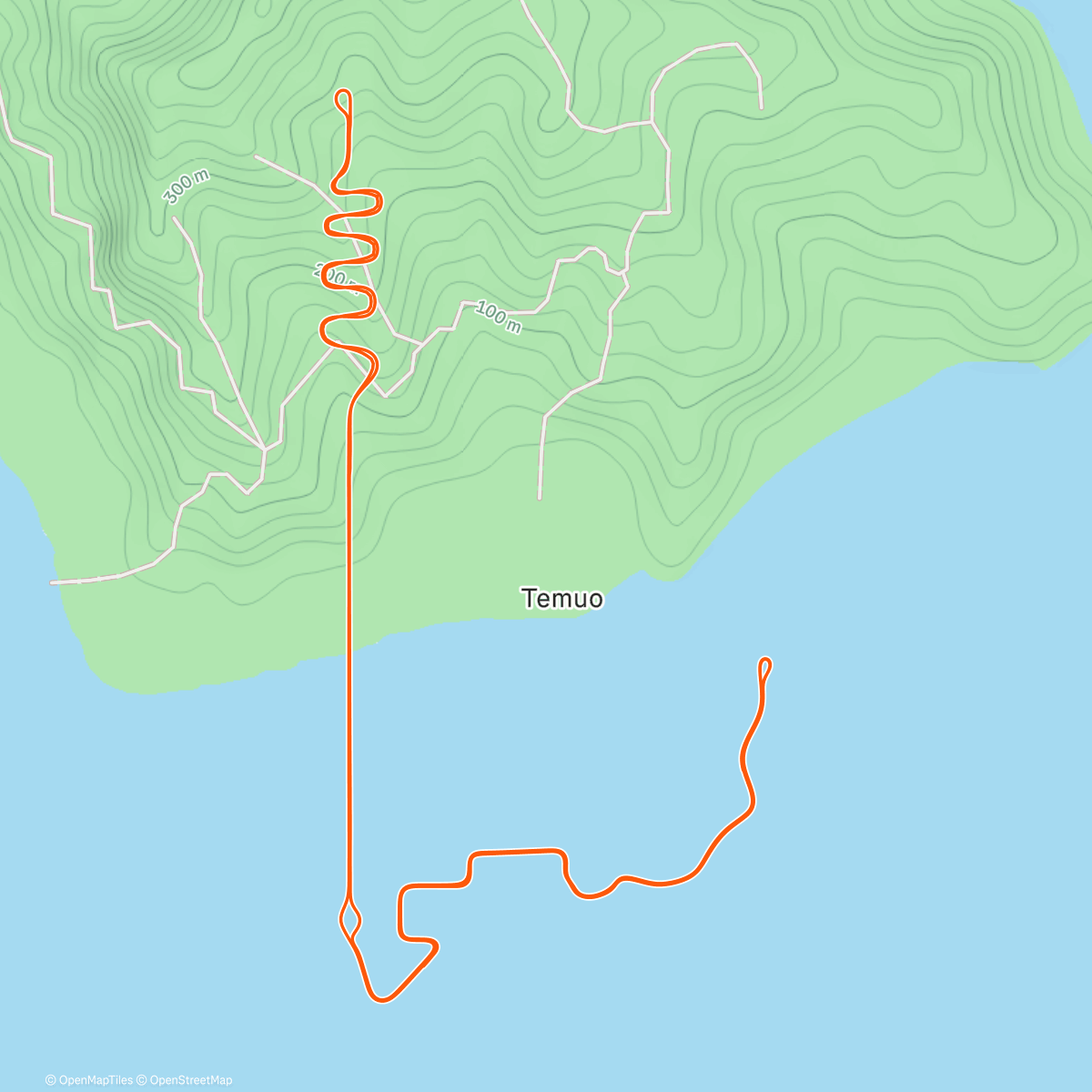 Map of the activity, Zwift - Hilltop Hustle in Watopia