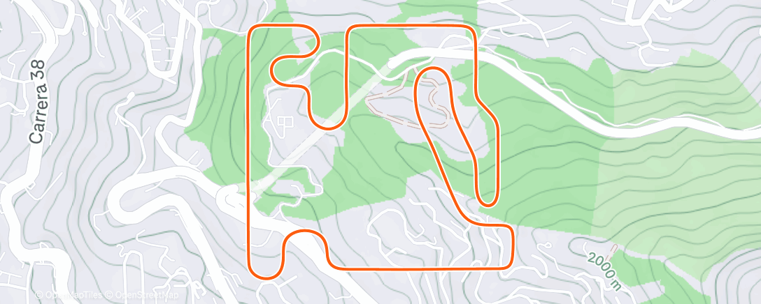 Map of the activity, MyWhoosh - Endurance #2