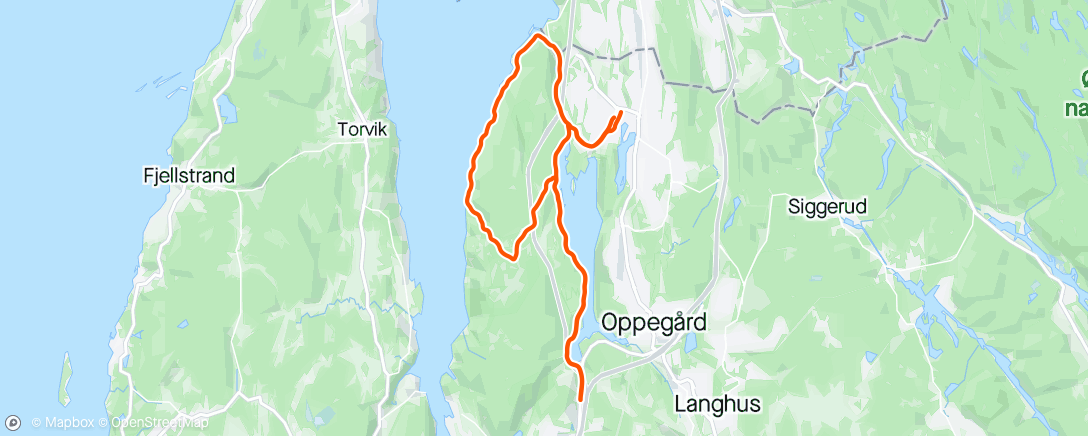 Mapa de la actividad (Vekkeøkt)