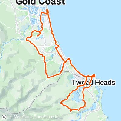 Tweed Via Currumbin | 100.5 km Cycling Route on Strava