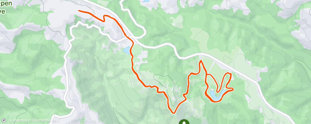 Map of the activity, Run for Amma 2025 + some bonus cheering