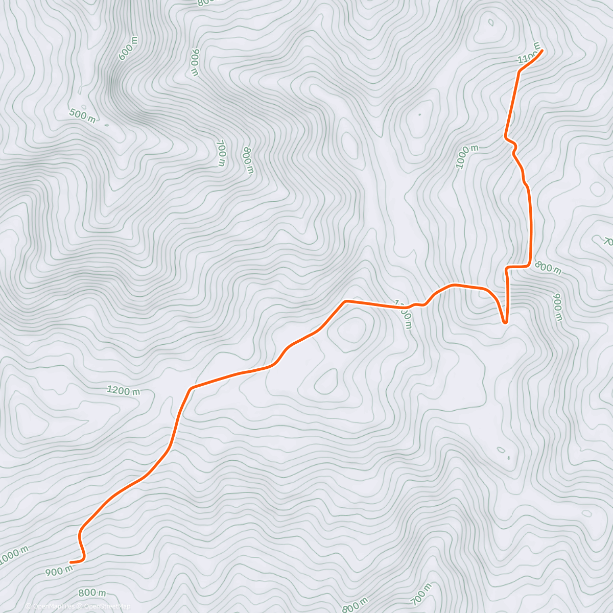 Карта физической активности (Zwift - 16. Mom-ology on Ven-10 in France)