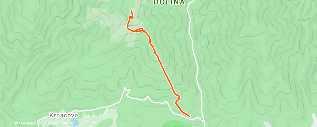 Карта физической активности (Lunch Hike)