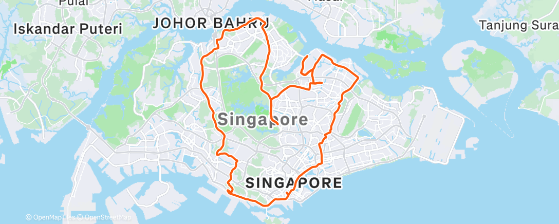 Map of the activity, Cannonondale group ride