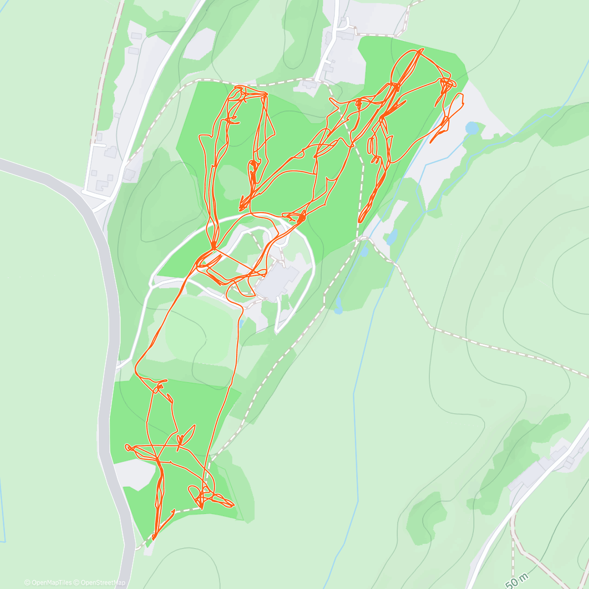 Карта физической активности (Golf ⛳️)