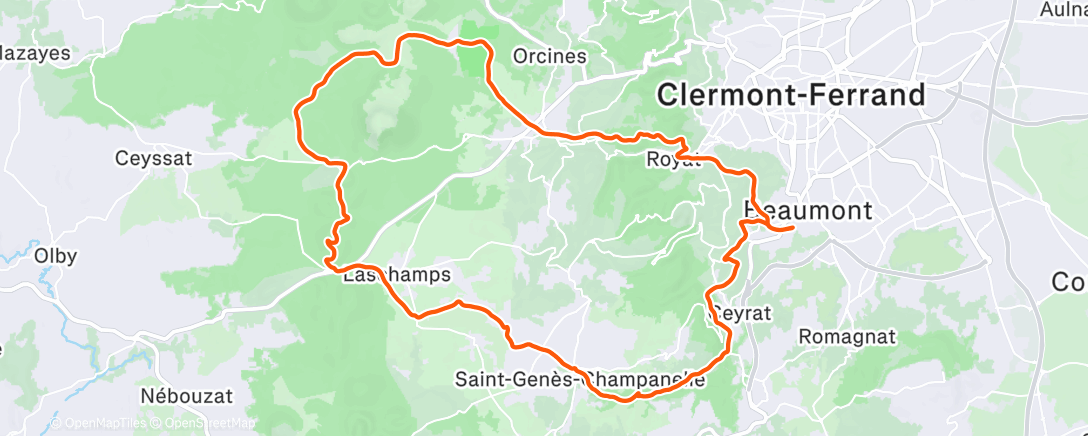 Map of the activity, Toujours des réglages