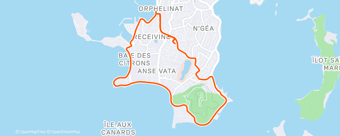 Карта физической активности (Dernière sortie 🏃‍♂️ de l’année)