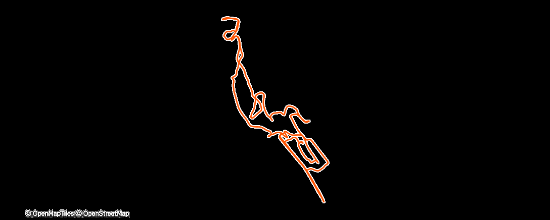 Map of the activity, Lunch O