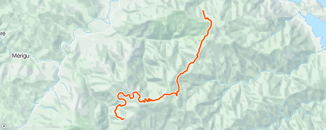 Map of the activity, Zwift - 02. Endurance Escalator in France