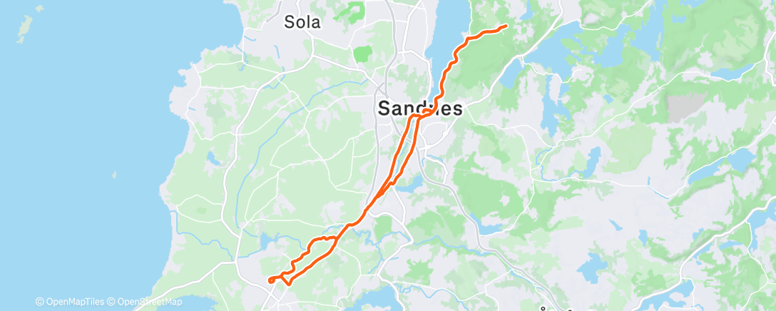 Карта физической активности (Morning Gravel Ride)