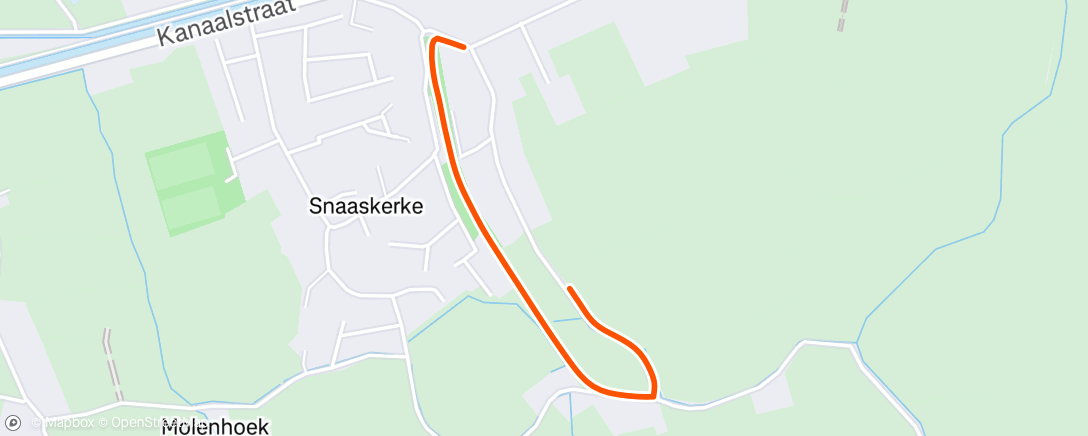 Map of the activity, Bas z'n rondje 🐶