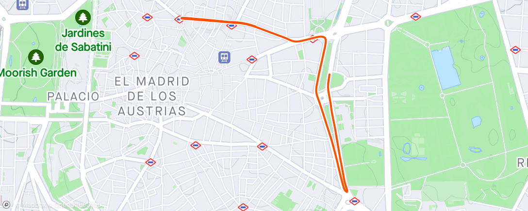 Map of the activity, ROUVY - La Vuelta 2023 | Stage 21 - Madrid Part 2