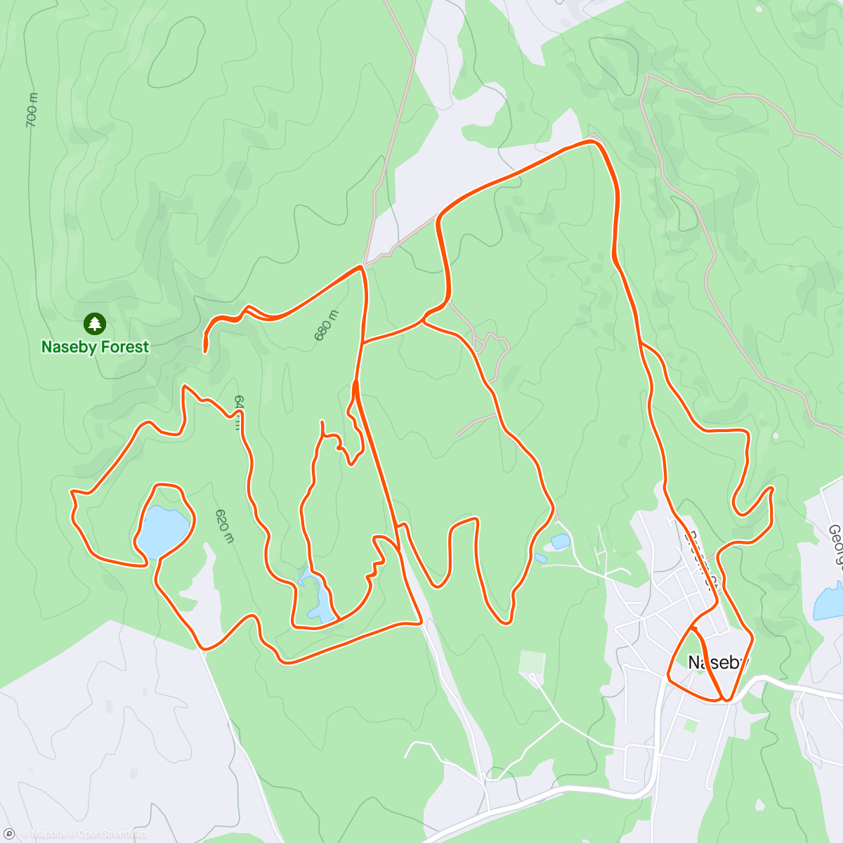 Map of the activity, So few kms but so much bang