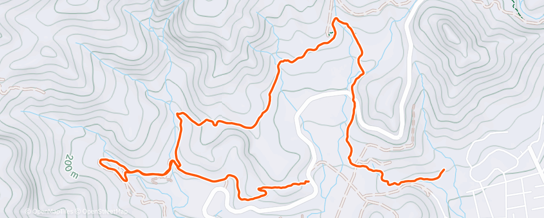 Mapa de la actividad (Morning Run)