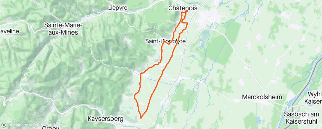 Map of the activity, petit plateau sans motivation