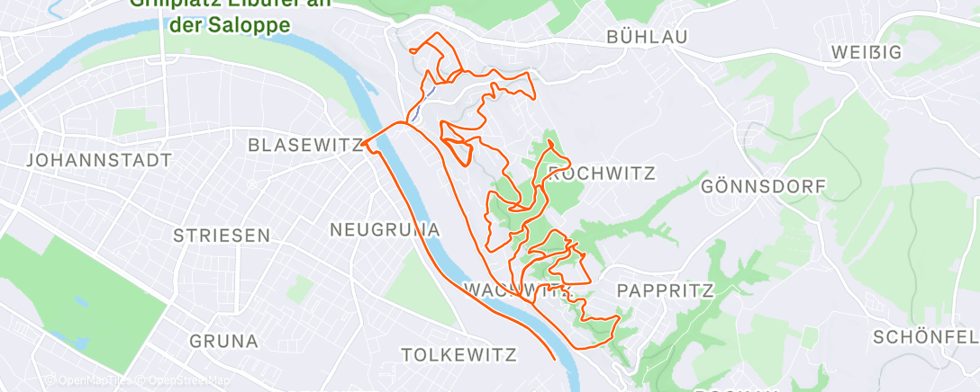 Map of the activity, 🌞 perfektes Bike-Wetterchen 🌞