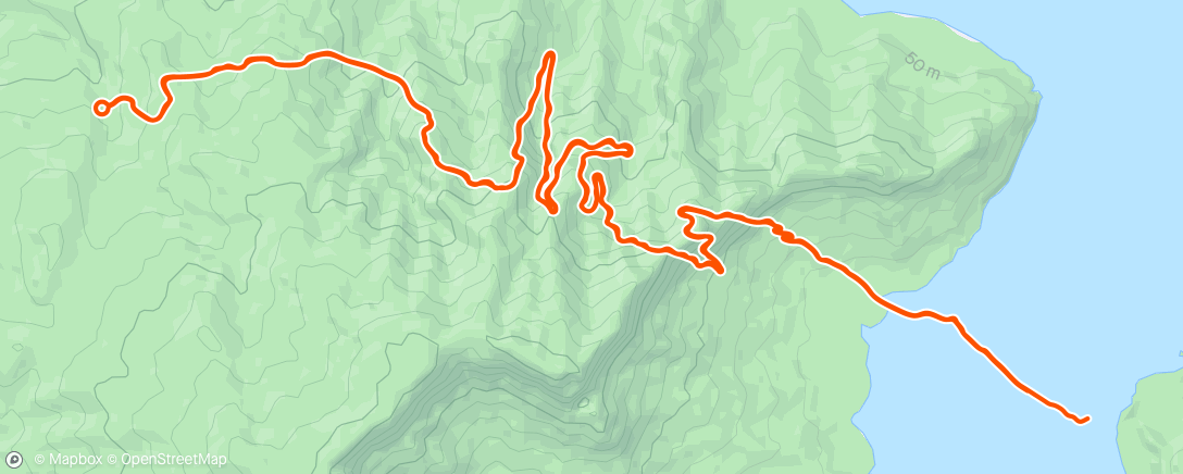 Map of the activity, Zwift - Climb Portal: Col de la Madone at 100% Elevation in Watopia