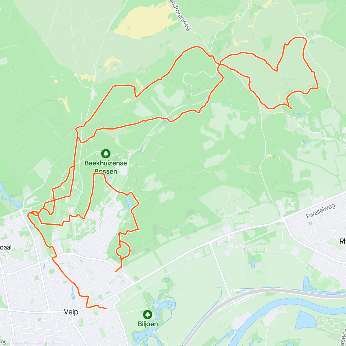 Map of the activity, Bostraining