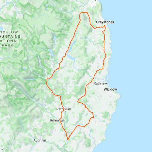 Wicklow 100 | 98.4 km Road Cycling Route on Strava