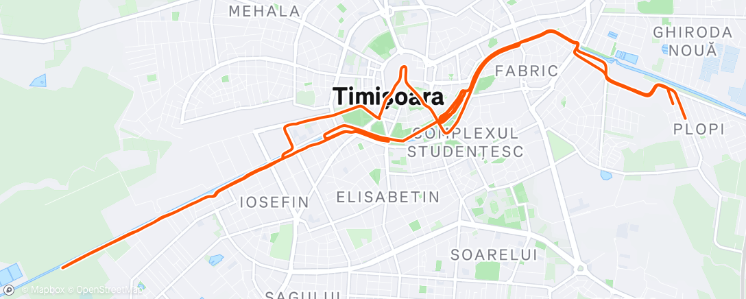 Map of the activity, Evening Run adidași noi, o alergare de pace 4:30 , 4 întâlniri, așa e daca alerg ziua , pace-ul s-a dus dracu...dar uneori vorbele contează mai mult că pace-ul