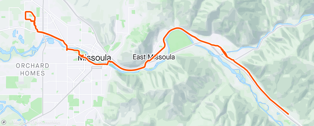 Map of the activity, Accepting my fate as a biker now