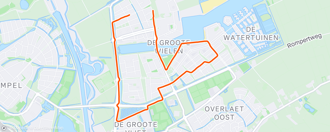 Carte de l'activité Duurloop(je)