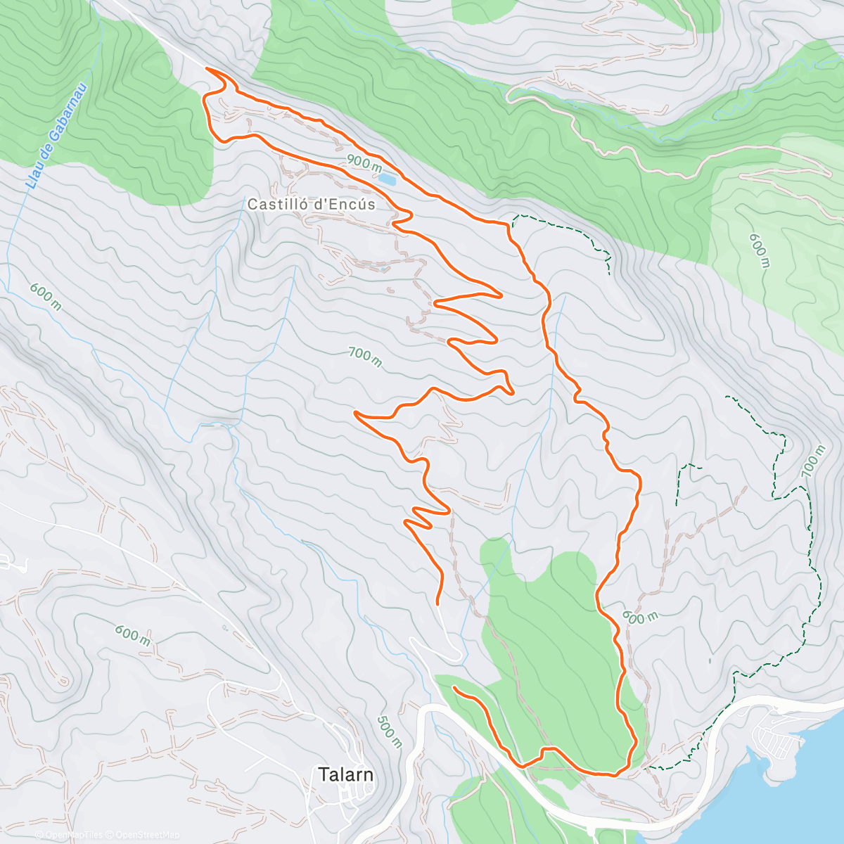 Map of the activity, Feixancs