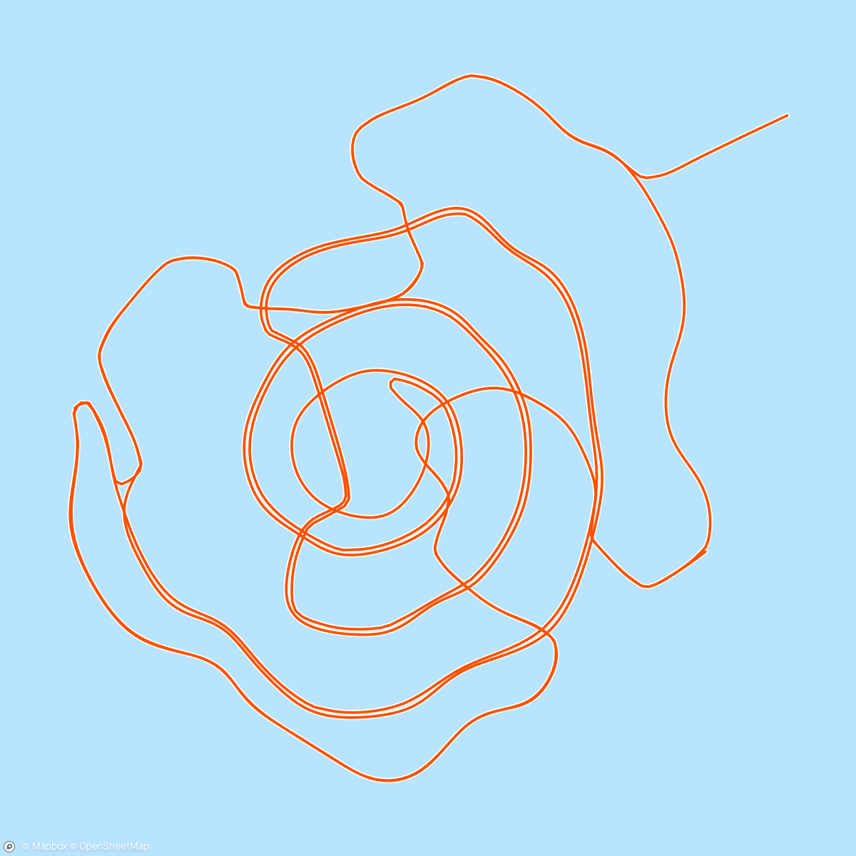 Map of the activity, Zwift - Whole Lotta Lava in Watopia