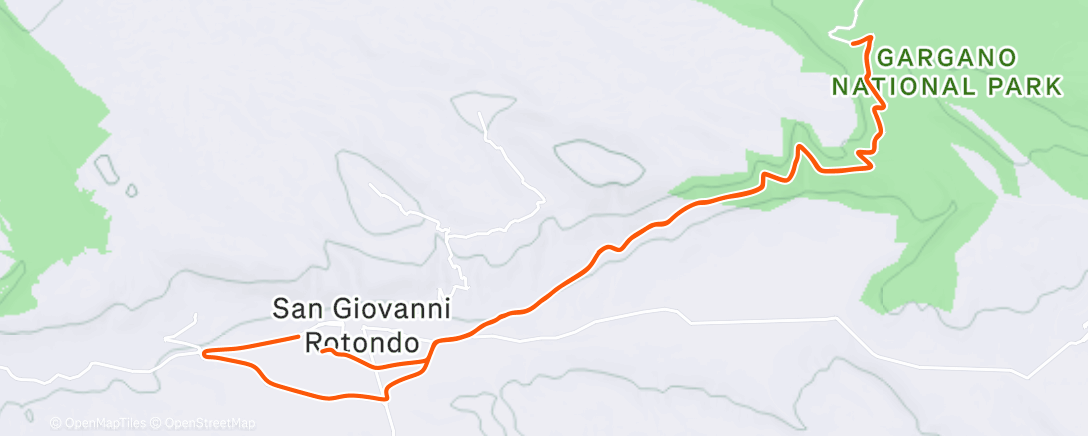 Map of the activity, Lunch Ride