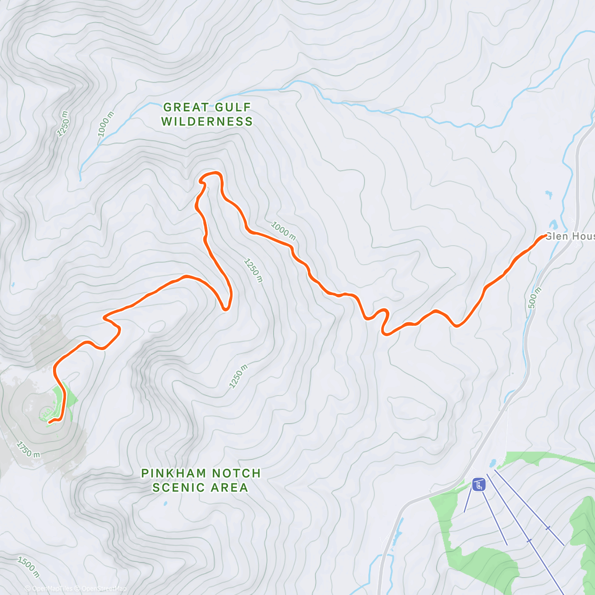 Map of the activity, ROUVY - Mount Washington | New Hampshire