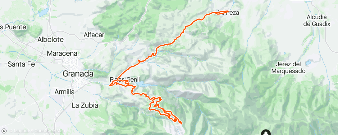 Map of the activity, Sierra : RSH de ☠️