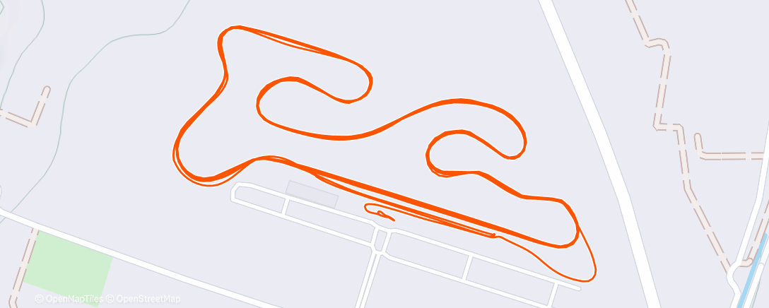 Map of the activity, Course