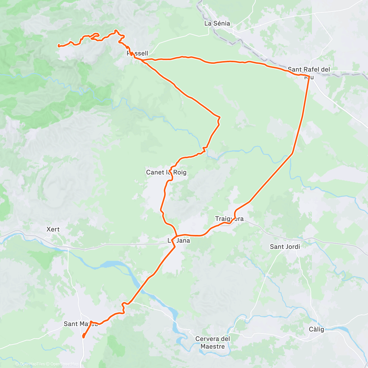 Map of the activity, BEL🚵🏻‍♀️