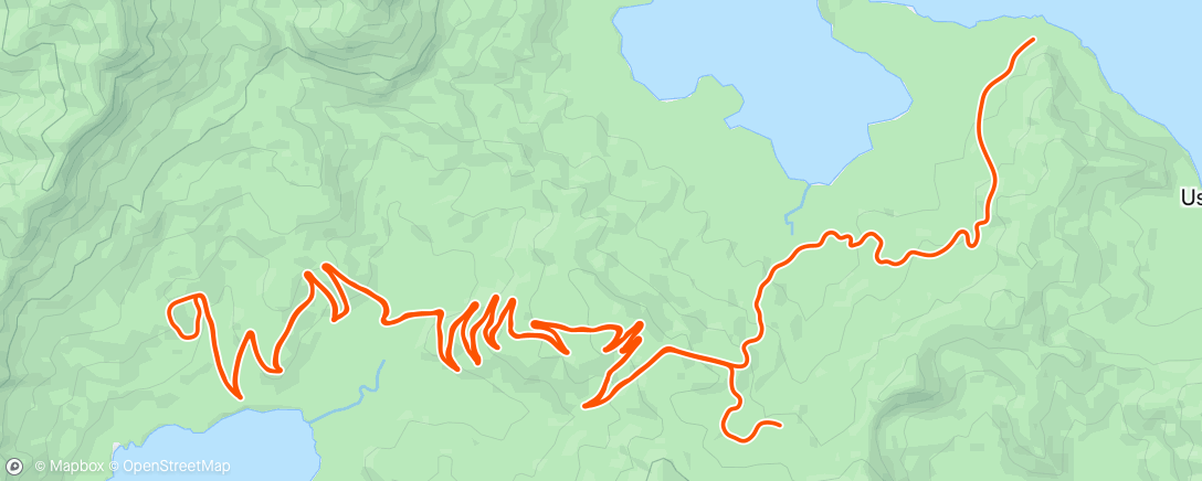 Map of the activity, Zwift - Road to Sky in Watopia