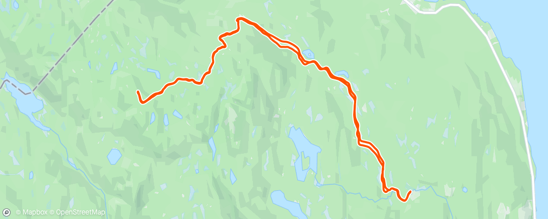 Mapa da atividade, Siste dans til Marifjell