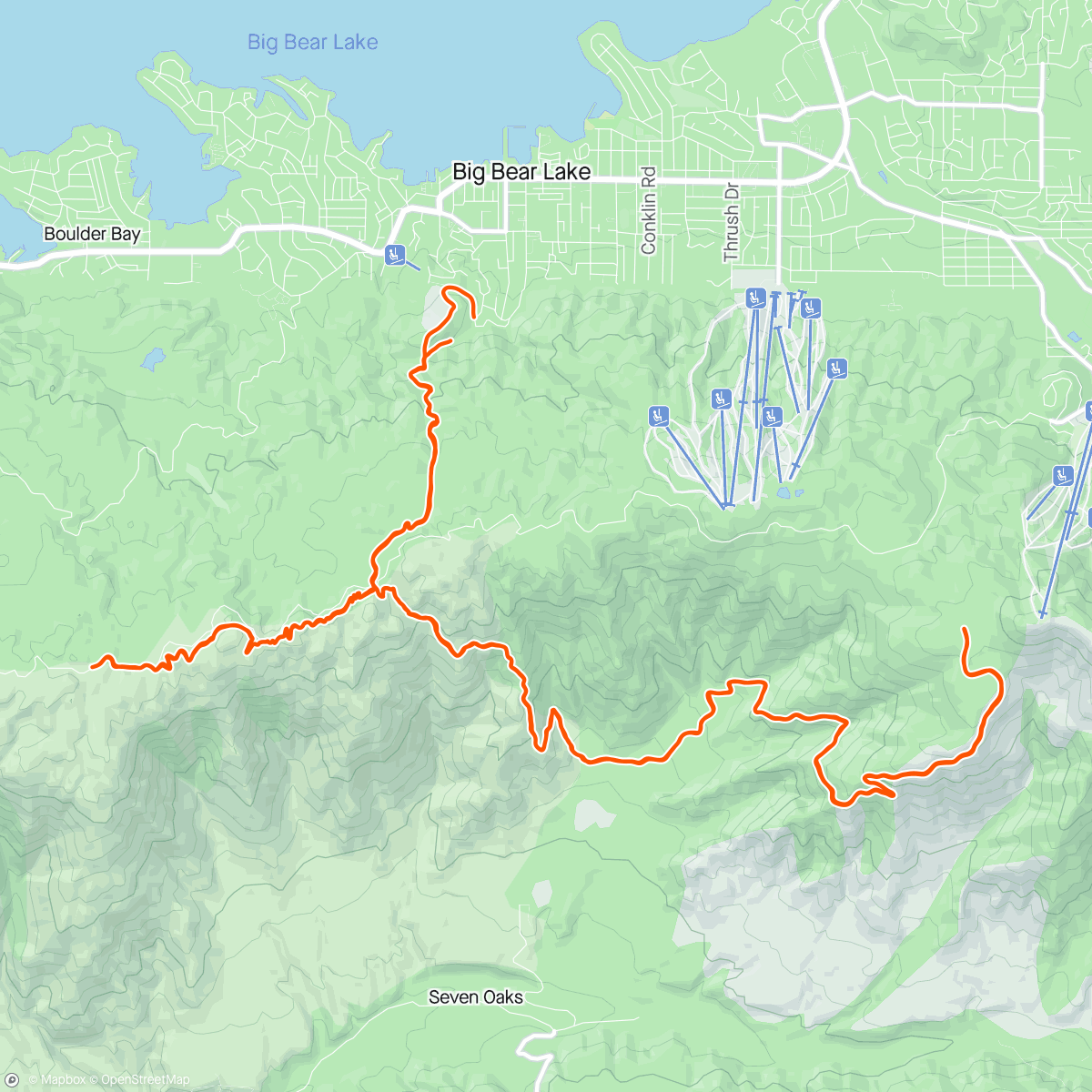 Map of the activity, In search of vert