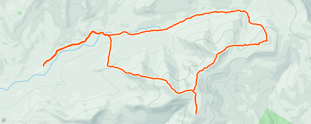Map of the activity, Table, Peekamoose, Lone, Rocky, return by Fisherman’s Path