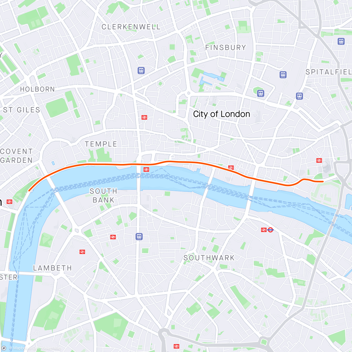 Map of the activity, Zwift - TT: Team Velos Race Of Truth on Greatest London Loop in London