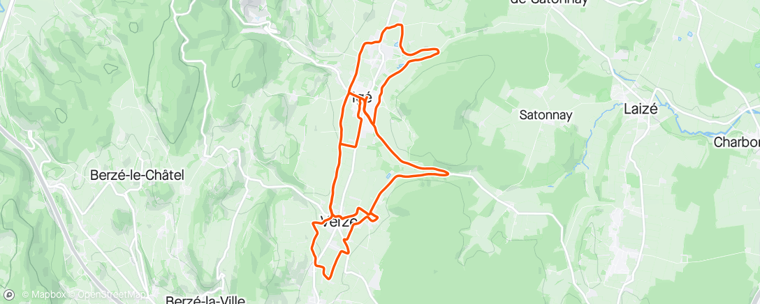 Mapa de la actividad (Pour accompagner le Couz sur sa prépa MDB🍇🍇👌🏽☺️)