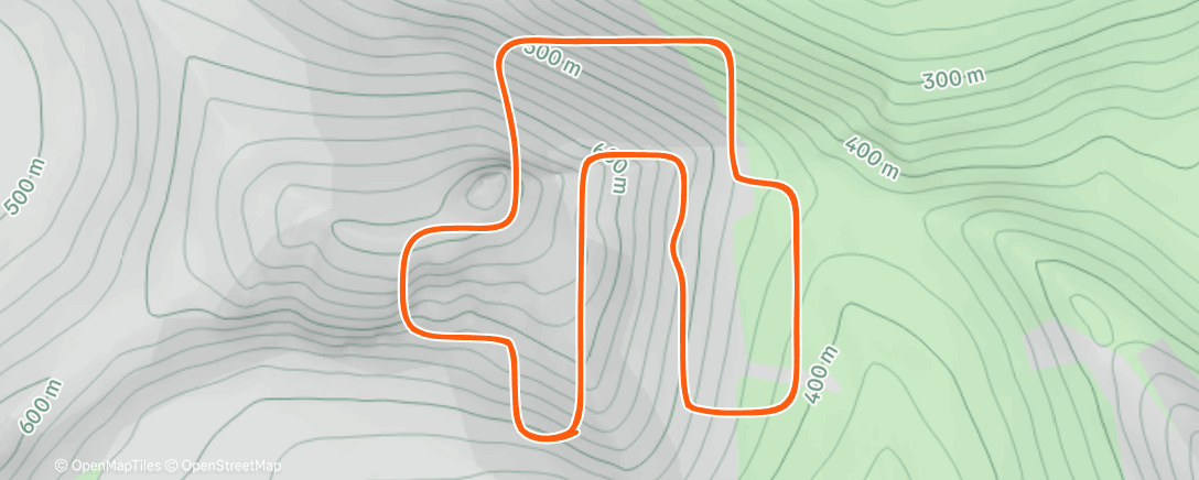 Map of the activity, Zwift - Scotland
