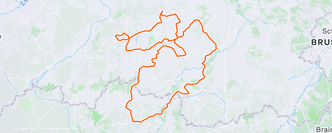 Map of the activity, Op goed geluk