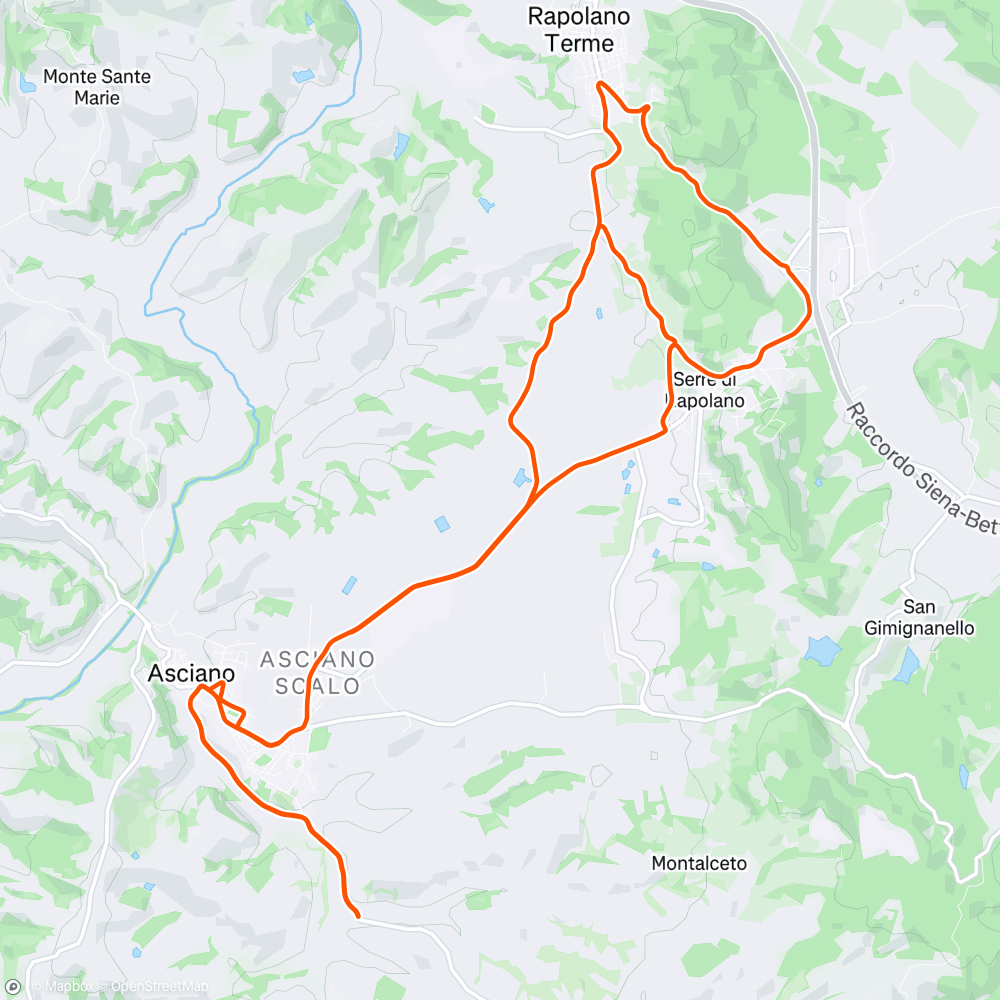 Map of the activity